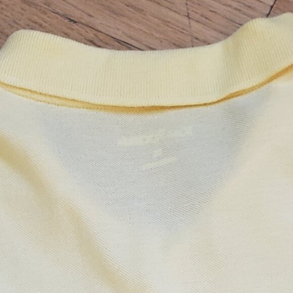 Rogers Women's Yellow Cotton Pique Polo Shirt, Size: XL - Picture 9 of 15